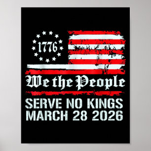 Poster Rois en Amérique le 28 mars 2026 jour des rois drô