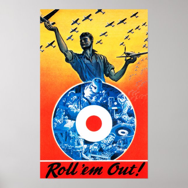 Poster Roll'em out (Devant)