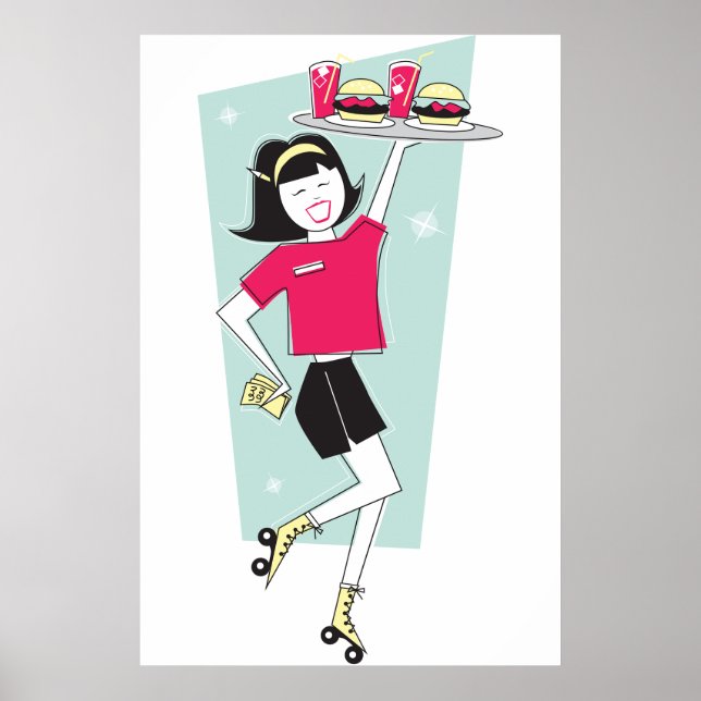 Poster Roller Skates (Devant)