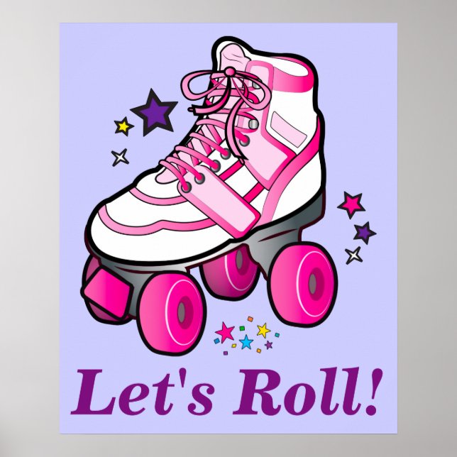 Poster Roller Skates : Roulons ! (Devant)