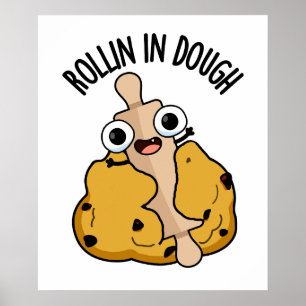 Poster Rollin Dans Un Pâte À Cuisson Douteuse