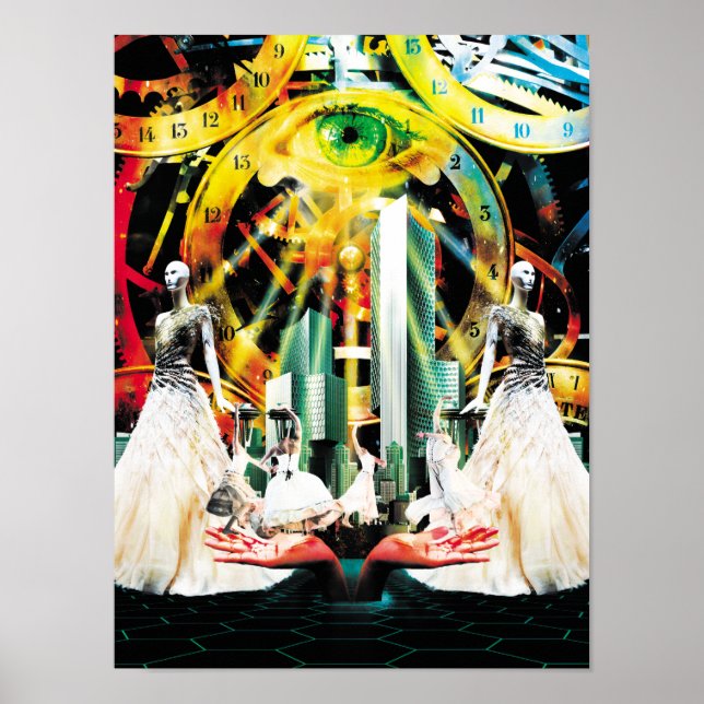 Poster Rolling in the palm of your hand (Devant)