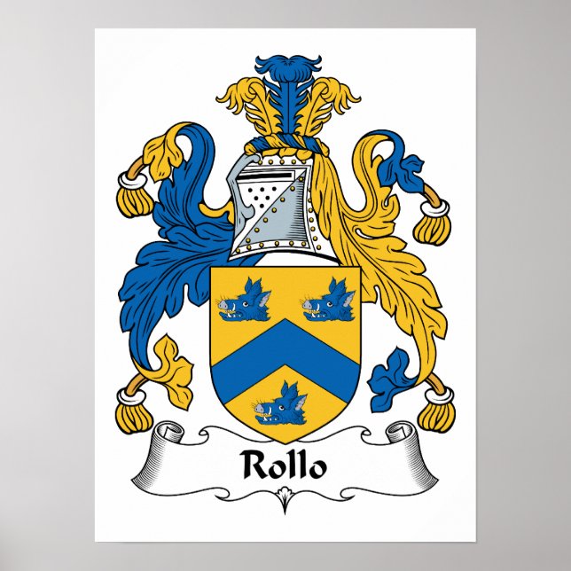 Poster Rollo Family Crest (Devant)