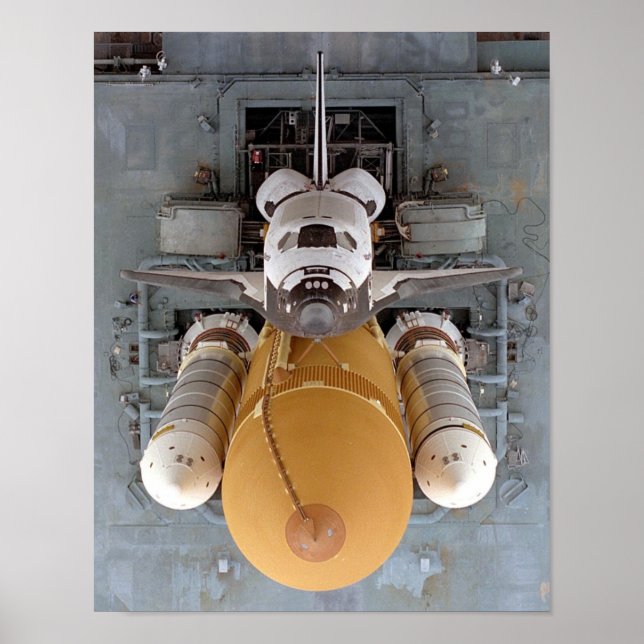 Poster Rollout of Space Shuttle Atlantis (STS-79) (Devant)