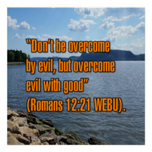 Poster Romains 12:21 WEBU