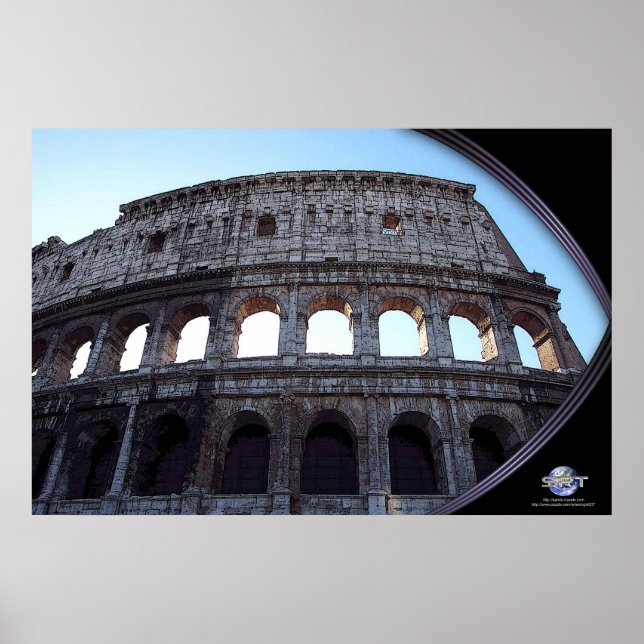 POSTER ROMAN COLISEUM (Devant)