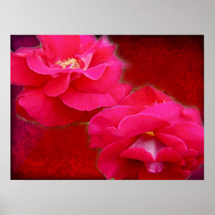 Poster Romance and Red Roses