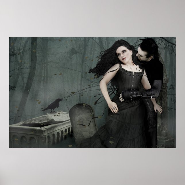 Poster Romance du coeur noir (Devant)