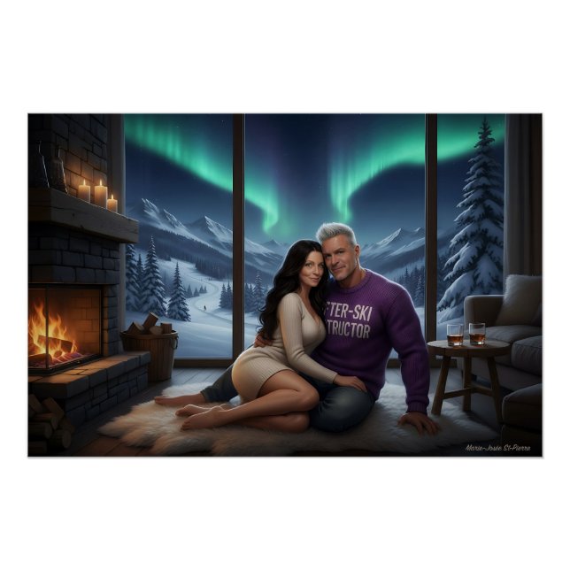 Poster Romance enneigé (Devant)