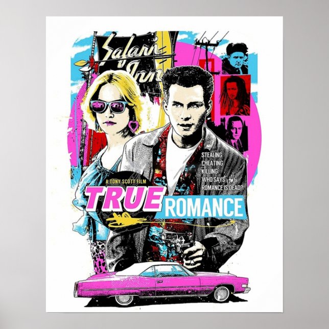 Poster Romance Fiction des années 90 (Devant)