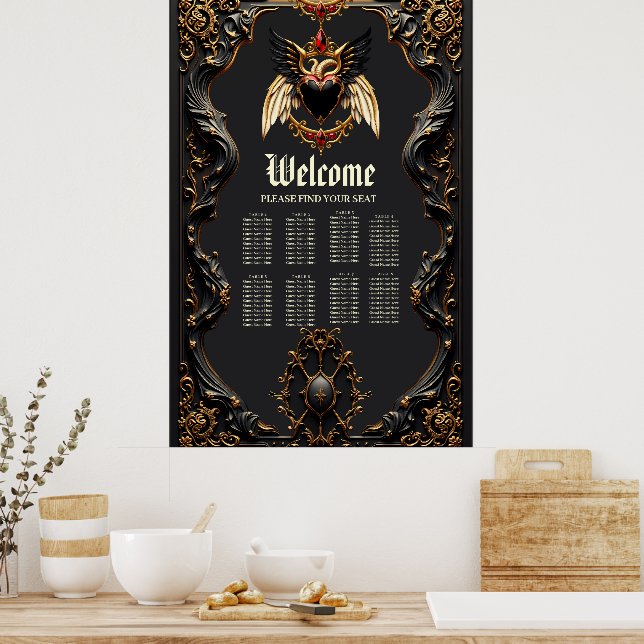 Poster Romance gothique, dans les ombres de l'amour (Cuisine)