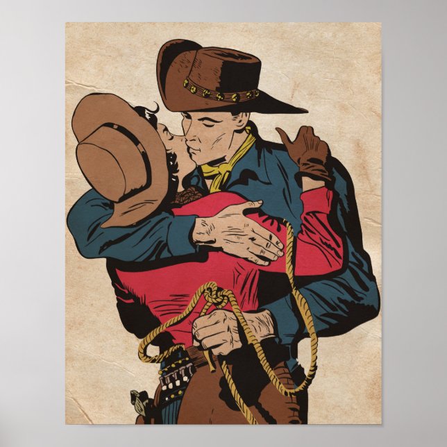 Poster Romance occidentale (Devant)