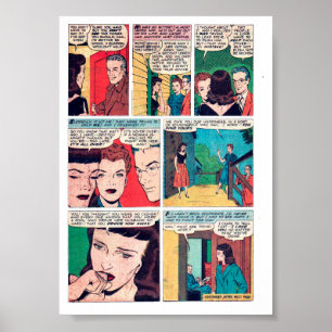 Poster Romance vintage