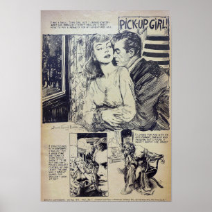 Poster Romance vintage