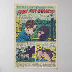 Poster Romance vintage