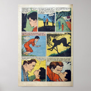 Poster Romance vintage