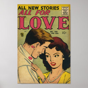 Poster Romance vintage