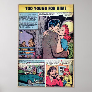 Poster Romance vintage