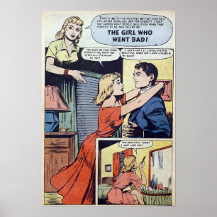Poster Romance vintage