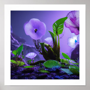 Poster Romance Violet