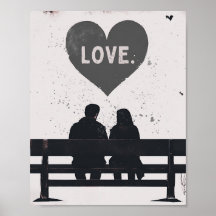 Romantique 8x10 Grunge Saint-Valentin Amour