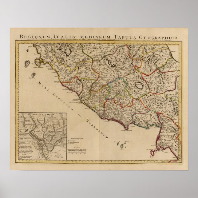 Poster Rome et Italie (Devant)