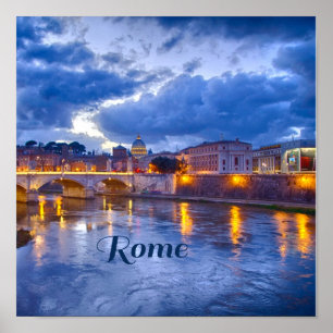Poster Rome Italie Belle