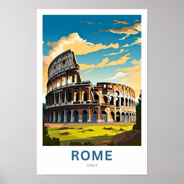 Poster Rome Italie Imprimer (Devant)
