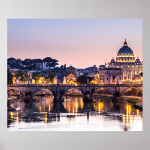 Poster Rome Italy