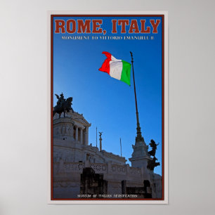 Poster Rome - Monument Vittorio