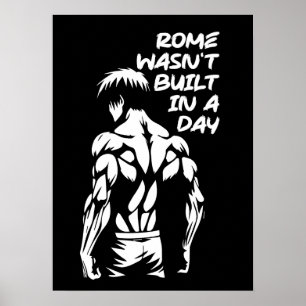 Poster Rome n'a pas été construite en une journée - Bodyb