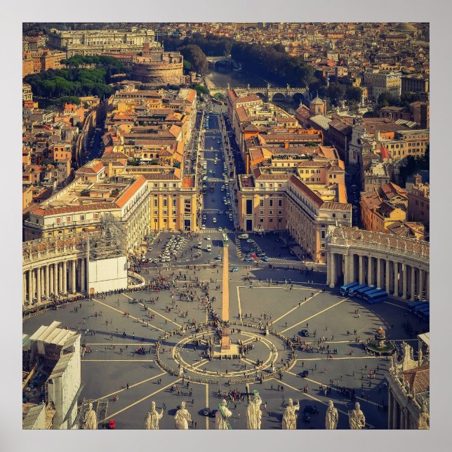 Poster Rome Saint Pierre (Devant)