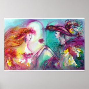 Poster ROMEO ET JULIET Romantique Saint Valentin