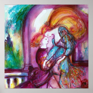Poster ROMÉO ET JULIETTE Romantique Saint-Valentin