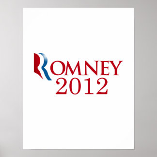 Poster Romney 2012 - Croyez en l'Amérique