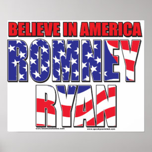 Poster Romney et Ryan