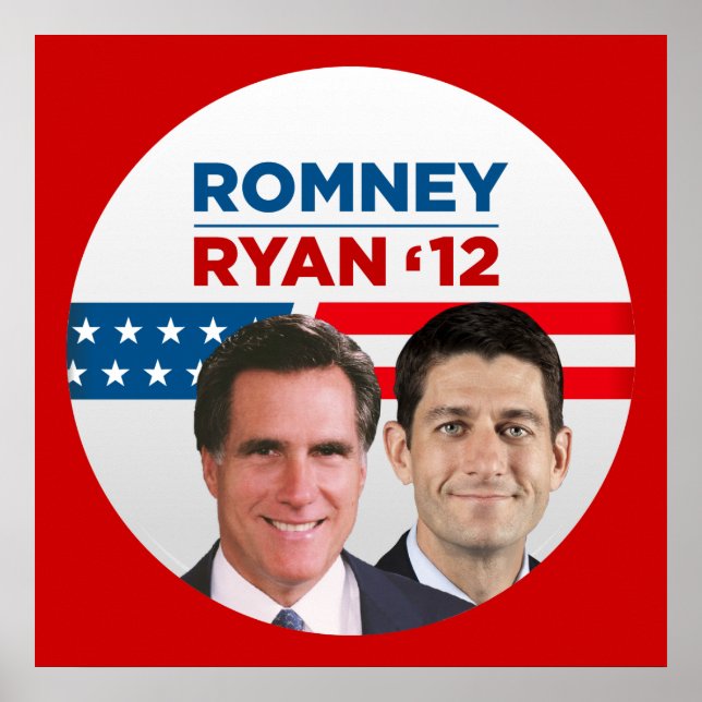 Poster Romney / Ryan '12 (Devant)