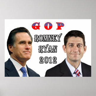 Poster Romney Ryan 2012
