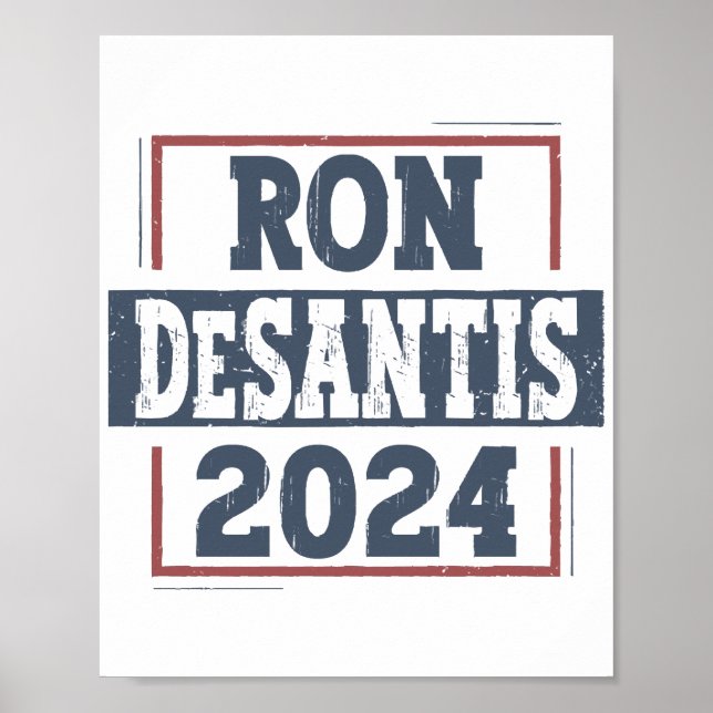 Poster Ron DeSantis 2024 (Devant)