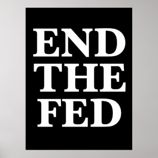 POSTER RON PAUL TERMINE L'AFFICHAGE FED