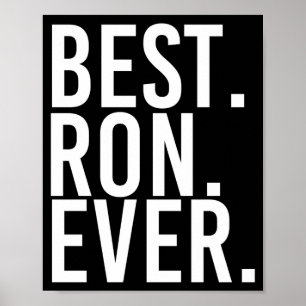 Poster Ron toujours drôle idée cadeau pour hommes perform