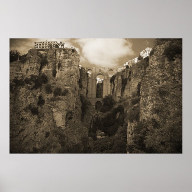 Poster Ronda - Espagne (Devant)