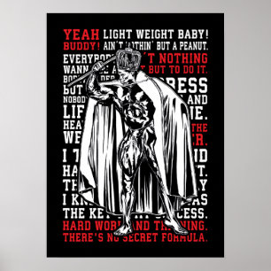 Poster Ronnie Coleman M. Olympia Workout Inspirational