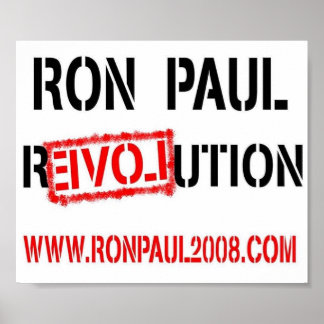 Poster RONPAULRevolution