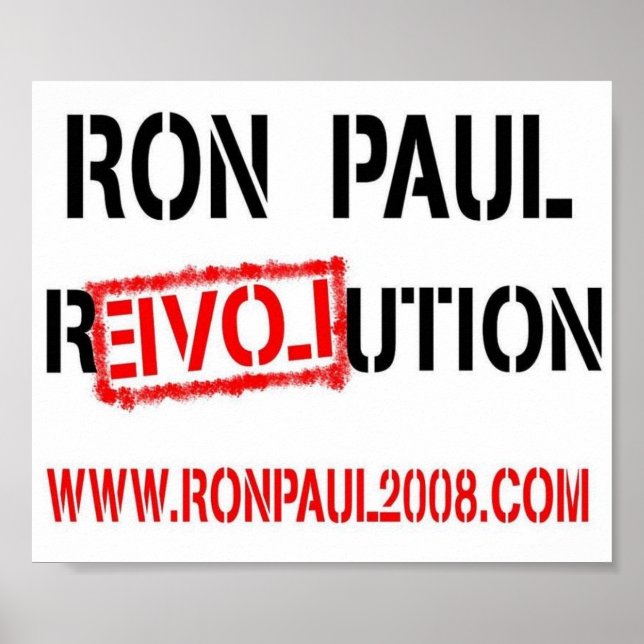 Poster RONPAULRevolution (Devant)