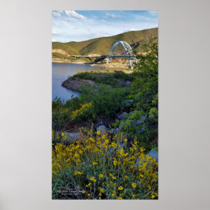 Poster Roosevelt Lake Bridge