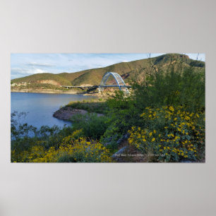 Poster Roosevelt Lake Bridge