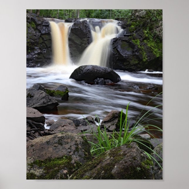 Poster Root Beer Falls, la péninsule supérieure du Michig (Devant)