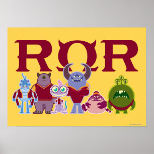 Poster ROR - Étudiants effrayés