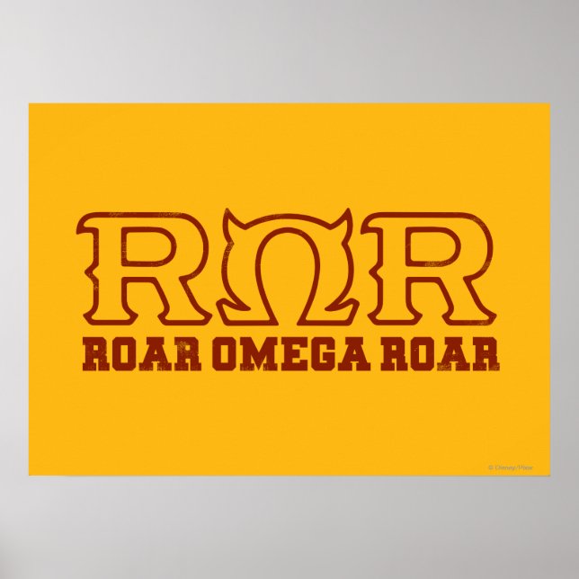 Poster ROR - ROAR OMEGA - Logo (Devant)